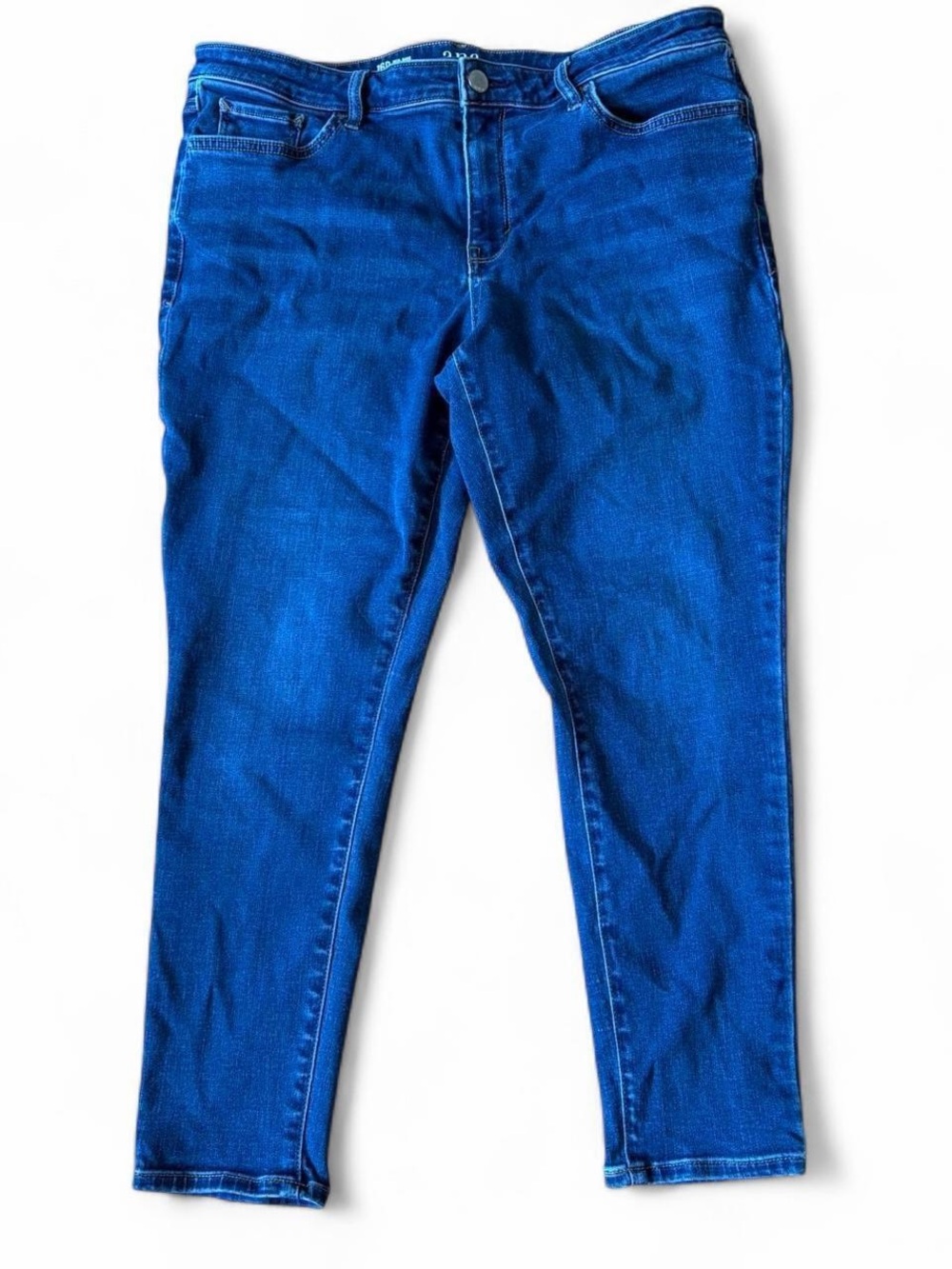 a.n.a mid-rise legging blue denim jeans Size 16P